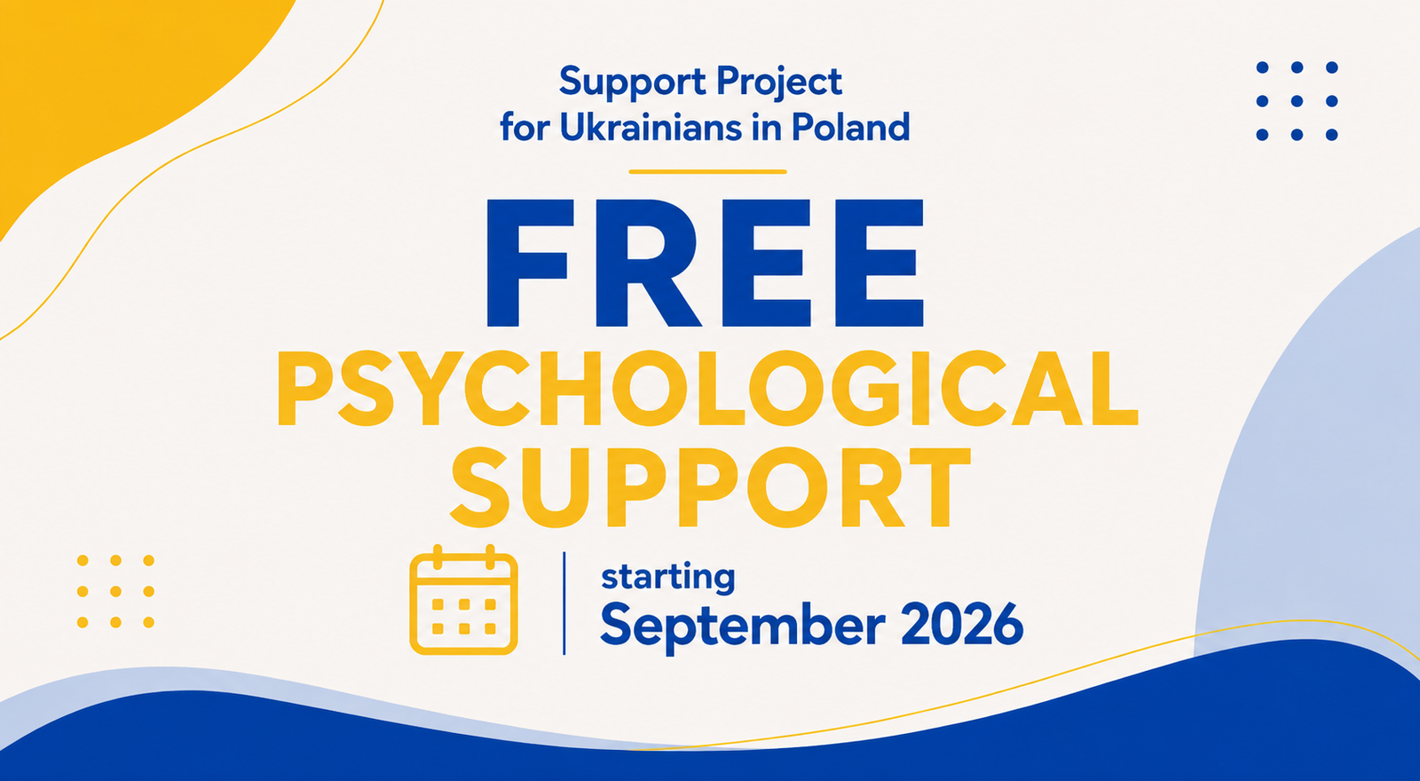 Free psychological support